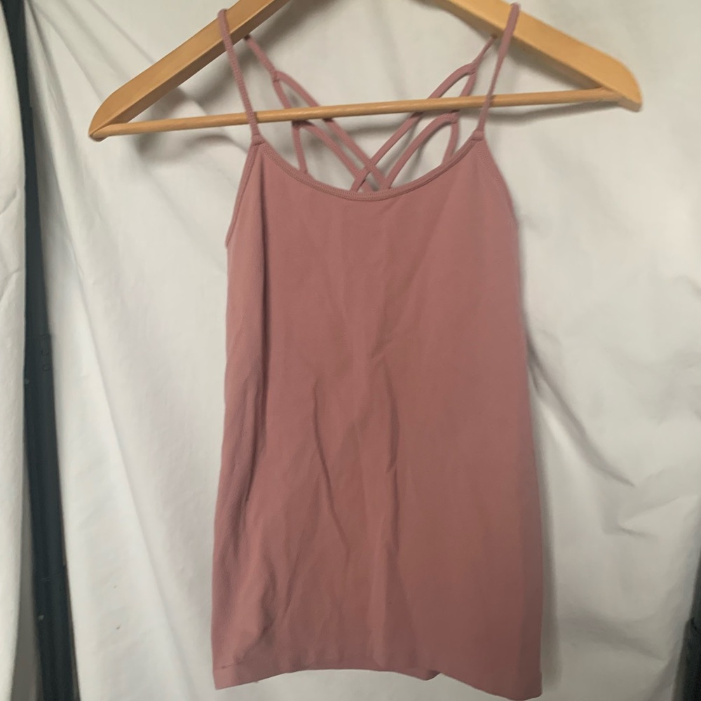 Cute Crossed Back Tank Top